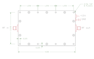Стандартный SSPA модуль AM243638SF-4H Стандартный SSPA модуль AM243638SF-4H