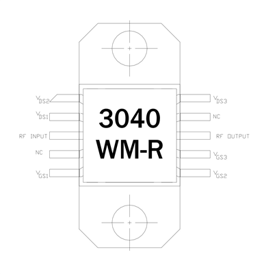 MMIC–усилитель AM304031WM-XX-R MMIC–усилитель AM304031WM-XX-R