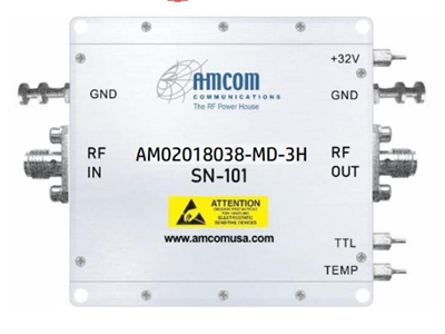Компактный SSPA модуль AM02018038MD-3H Компактный SSPA модуль AM02018038MD-3H
