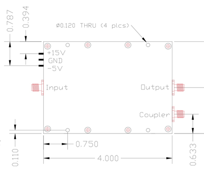 Стандартный SSPA модуль AM094233SF-3H Стандартный SSPA модуль AM094233SF-3H