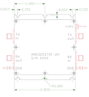 Стандартный SSPA модуль AM232537SF-2H