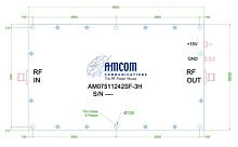 Стандартный SSPA модуль AM07511242SF-3H