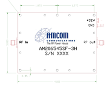 Стандартный SSPA модуль AM206545SF-3H