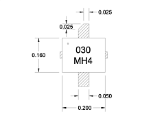 Радиочастотный транзистор AM030MH4-BI-R