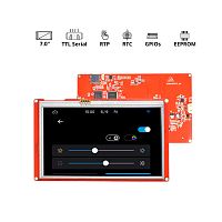 NX8048P070-011R –  Резистивный сенсорный дисплей HMI без корпуса серии Nextion Intelligent 7.0”
