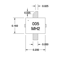 Радиочастотный транзистор AM005MH2-BI-R