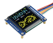 1,5-дюймовый OLED-дисплей RGB, 65 тыс., цветов, 128×128, SPI