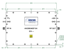 Стандартный SSPA модуль AM206048SF-5H