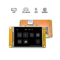 NX3224F028 –  Сенсорный дисплей HMI серии Discovery Nextion 2.8”